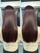 ラニヘアサロン(lani hair salon)&nbsp;美髪縮毛矯正/髪質改善トリートメント/ワインレッド