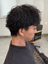 フゥ 宇都宮(FeU) 栃木メンズ波巻きスパイラルパーマシャドウパーマツイストパーマ