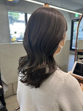 ナル(nalu.) グレージュカラー/ミディアムヘア