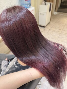 ケンジ 横須賀中央(KENJE) ワンカラーで重ねるボルドーカラー♪♪