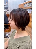 ショートボブ/丸みしショートボブ/くびれショート