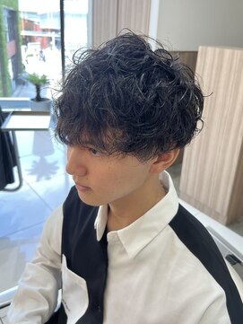 アッシュ 長津田店(Ash) ツイストスパイラルmix ナチュラルパーマ　10代～40代　【篠崎】