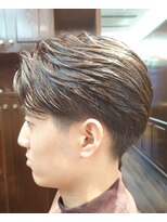 ザバーバー 渋谷(THE BARBER)&nbsp;ツーブロック×美流れ×大人フェード=大人バーバースタイル