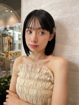 ロンドフルール 大宮東口(Lond fleur) ミニウルフレイヤーカット顔周りカット前髪カット韓国ボブ/大宮