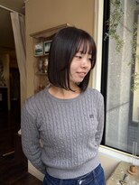 フェイバー 赤坂店(FAVOR) 重めボブスタイル