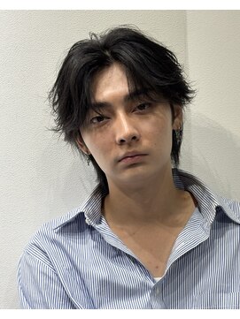 ハイプ(HYPE) フェザーパーマ/センターパート/シャドウパーマ/眉毛