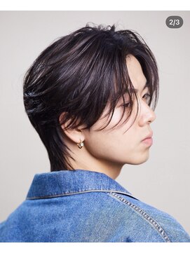 アストラ(ASTRA) MEN’S HAIR/波巻きツイストスパイラル/リバースセンターパート