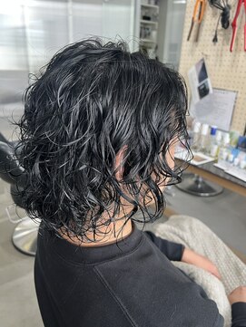 ヘアアンドメイク プロダクトスティーロ(Hair&Make Product Steelo) メンズスパイラルパーマ
