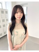 オールヘア(ALL HAIR) 【岡山駅】艶カラー×レイヤーカットで垢抜け韓国ヘア