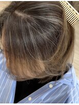 プードゥ(Puo-Du) 白髪ぼかしハイライト