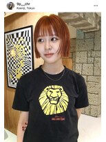 ヨーク(YOLK)&nbsp;【チヒロ】Ginger Orenge × mini bob