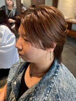 クラン バイ ナチュラル(clan by Natural) メンズマッシュショート/ネオウルフショート/シナモンベージュ