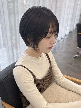 コク 千葉駅西口(COQU) ショートボブ/丸みショート/千葉【積田佳奈】