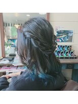アフレッシュヘアー(afresh hair)&nbsp;ブルーグラデーション
