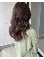 ナンバー(number+)&nbsp;20代30代40代ベージュ暖色系カラー大人ボブ透明感小顔