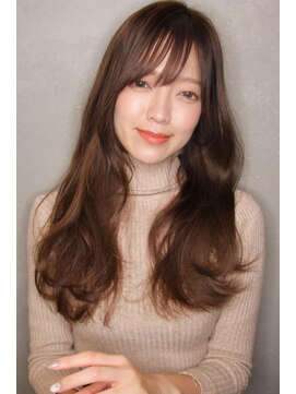 エアー 大阪(AIR) 【air-OSAKA 】　山内 理　大人可愛いロングウェーブ