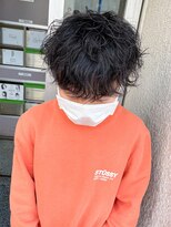 キャンバス バイ ネオリーブ 横浜西口(Canvas by neo.)&nbsp;前下がりスパイラルパーマ40%ツイスパ横浜【横浜】