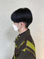 カモン(CAMON) メンズセンターパート トランクスヘアー