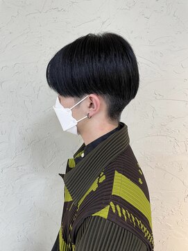 カモン(CAMON) メンズセンターパート トランクスヘアー