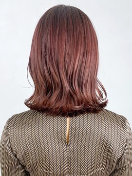 アイティーバイアルバム 八王子店(IT by ALBUM) バイオレットミディ_マロンベージュAラインボブ_ba318642