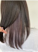 《スタイリスト中村》髪質改善ラベンダーカラー