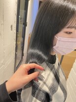 エイト 福岡天神店(EIGHT fukuoka)&nbsp;ツヤ！ダークグレージュカラー