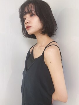 オーシャン(Ocean) ［OCEAN Hair&Life 水田成美］シースルーバンク×ヨシンモリ