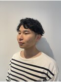 ソフトツイストで爽やかに◎