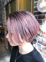 エイミー(Aimee)&nbsp;Aimee 町田　※ブリーチ必須　シアーピンク×ハンサムショート