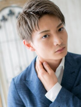 モッズヘア メン 上尾東口店(mod's hair men) バニラベージュカラーで格上げスリークショートR上尾