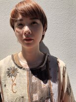 ウェルク(welc)&nbsp;オレンジベージュ×ナチュラルショート