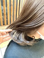 クオリス 上板橋店(QUALIS)&nbsp;10代20代30代40代 ブリーチハイライト　ゆるふわ巻き　小顔