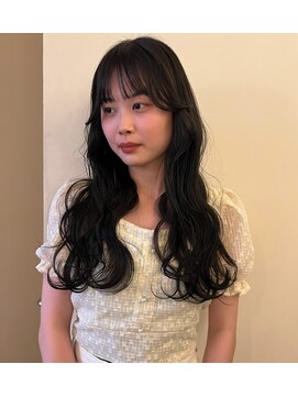 ロチカバイドールヘアー 心斎橋(Rotika by Doll hair) 透ける dark gray