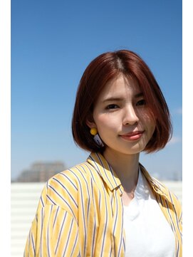 エアー 横浜(AIR) 【湯田】前髪なし！大人っぽボブ