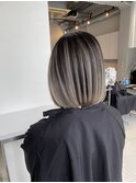 中韓mixバレイヤージュ