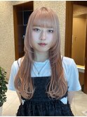ロングレイヤー/ハイレイヤー/レイヤーカット/顔まわりレイヤー