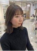 ブリーチなしダブルカラーで作るアッシュベージュ