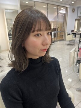 シック 大宮西口(CHIC) ブリーチなしダブルカラーで作るアッシュベージュ