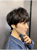 40代50代60代白髪マッシュショートボブ大人美人くびれ髪質改善