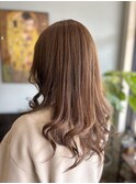 ベージュ系ロング