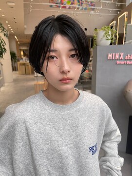 ミンクス 銀座店(MINX) 前上がりマッシュボブ