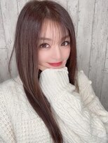 ネクサス 心斎橋(Nexus)&nbsp;シアーカラー セミディ カール 姫カット エクステ Nexus心斎橋