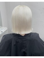 ベレーザ 渋谷(BELEZA)&nbsp;9489ニュアンスカラーホワイトアッシュハイトーンカラー韓国ボブ