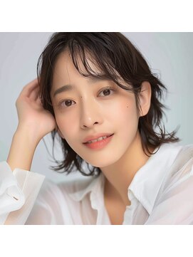 エヌプラス(N+) ホワイトグレージュミニウルフチェリーブラウンデジタルパーマ