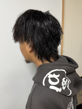 ナチュラル(Natural) ウルフヘア×ツイストスパイラルパーマ