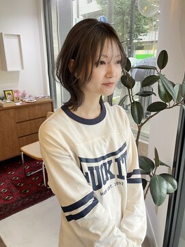 ヘアーアイスカルテット(HAIR ICI QUARTET) 20代30代大人可愛い小顔ショート丸みボブウルフカット