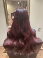 ヘアリゾートユア 新大久保店(hair resort YuA)&nbsp;ピンクカラー