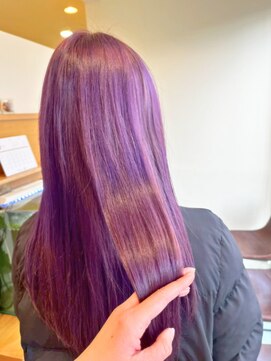 ラファンス 栗林店(LaFENCE) さらつや高発色パープルカラー