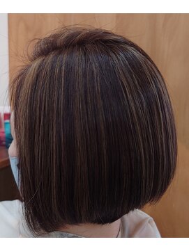 イリエヘア 川口(irier hair) 白髪ボカシハイライト