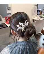 ヘアアンドリラクゼーション ジン(Jinn) お呼ばれヘアセット